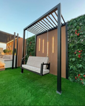 تصميم حوش منزل في حي النعيم