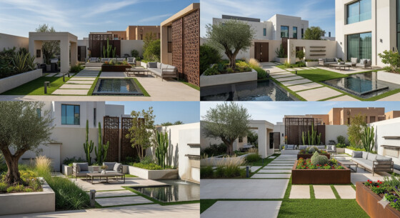 أفضل طرق تنسيق حدائق منزلية حديثة في جدة