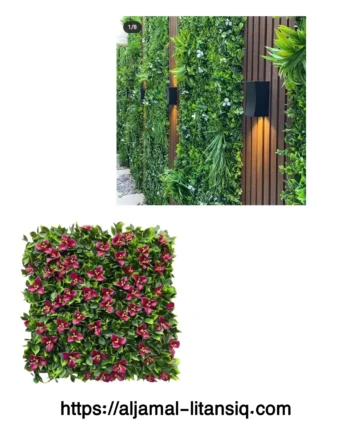 عشب جداري تركيب العشب لجدران بجدة