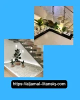 زينه تحت الدرج تنسيق زينة حديقة تحت الدرج بجدة