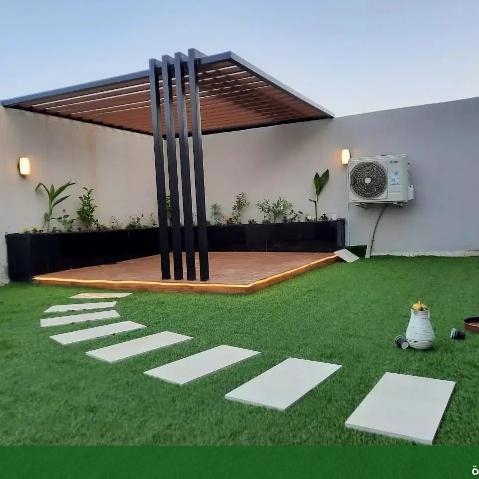 مظلات الحدائق في جدة افضل - شركة الجمال لتنسيق الحدائق بجدة