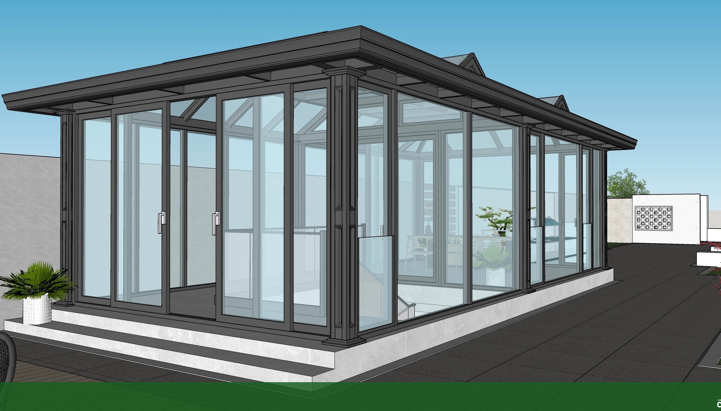 تصاميم مظلات الحدائق بجدة لإضافة - شركة الجمال لتنسيق الحدائق بجدة