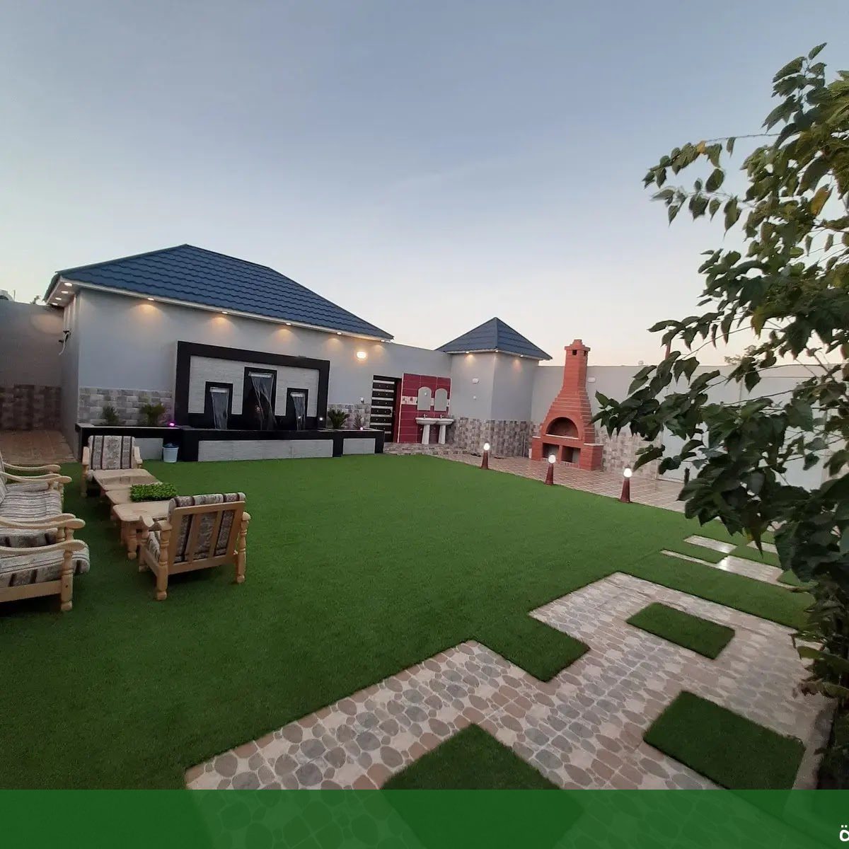 استخدام الطبيعة في تصميم اشكال - شركة الجمال لتنسيق الحدائق بجدة