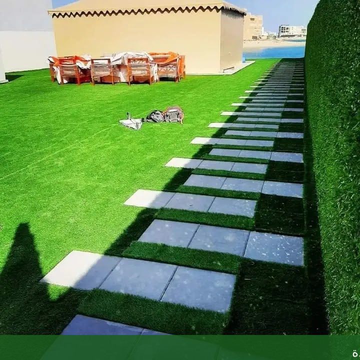 استخدام الطبيعة في تصميم اشكال - شركة الجمال لتنسيق الحدائق بجدة