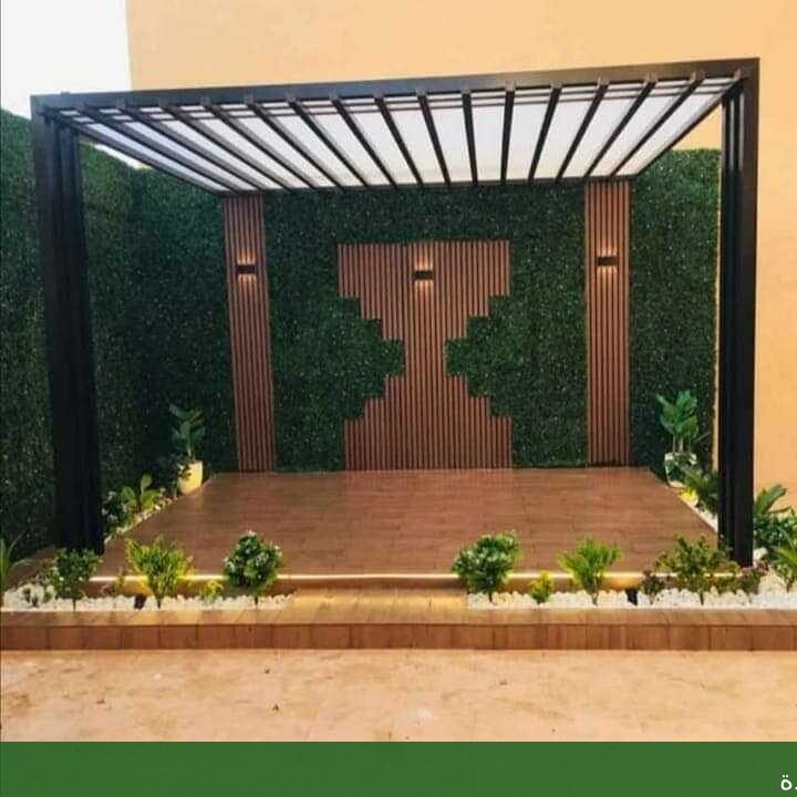 أفضل شركة تزيين مظلات الحدائق - شركة الجمال لتنسيق الحدائق بجدة