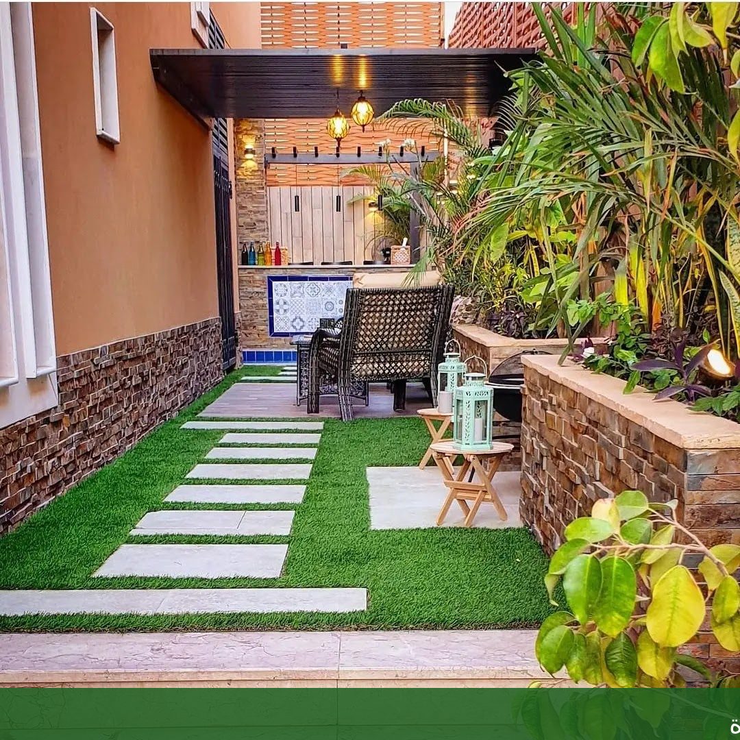 تزيين حدائق احواش بجدة تصاميم - شركة الجمال لتنسيق الحدائق بجدة