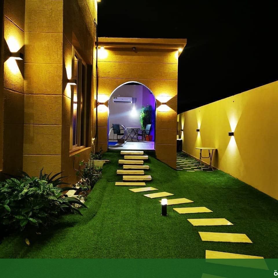 تصاميم لحدائق المنازل الخارجية بجدة - شركة الجمال لتنسيق الحدائق بجدة