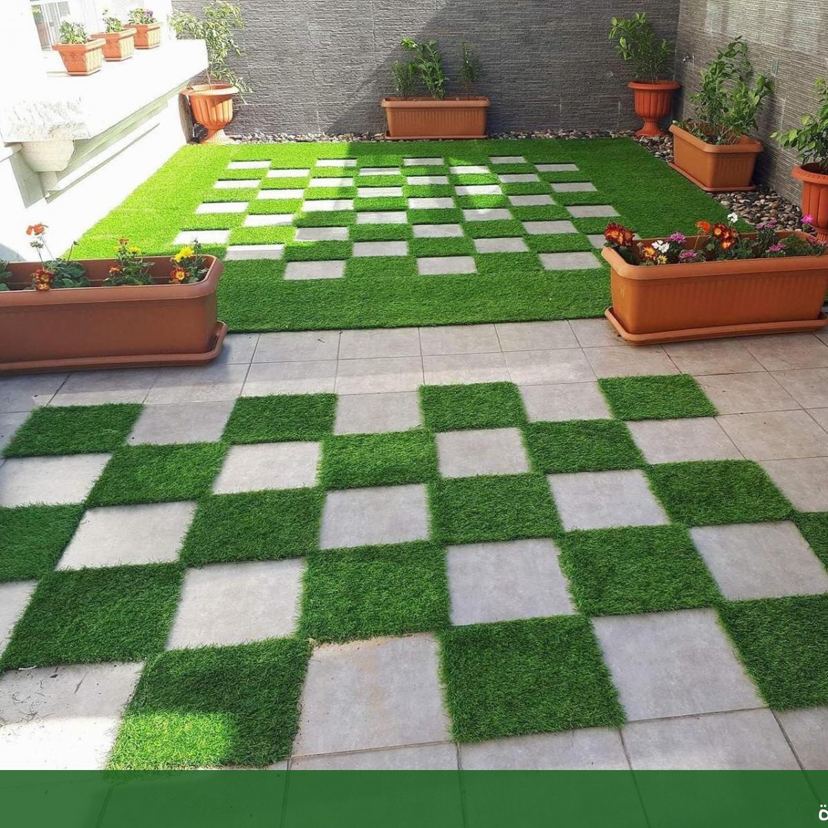 تصميم المساحة الخارجية للمنازل جدة - شركة الجمال لتنسيق الحدائق بجدة