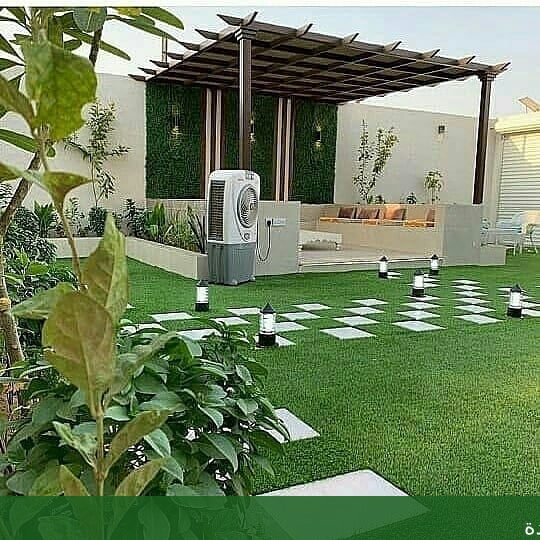 عشب صناعي بجدة مورد تركيب - شركة الجمال لتنسيق الحدائق بجدة