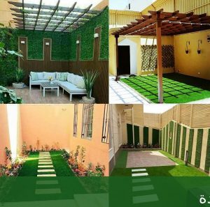 شركة عشب صناعي بجدة- تزيين - شركة الجمال لتنسيق الحدائق بجدة