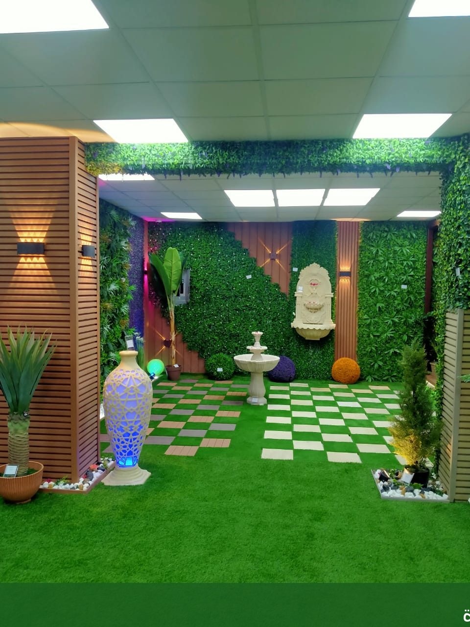 تصميم حديقة المنزل محلات تنسيق - شركة الجمال لتنسيق الحدائق بجدة