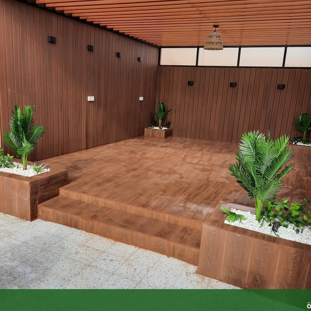 تصميم حديقة المنزل محلات تنسيق - شركة الجمال لتنسيق الحدائق بجدة