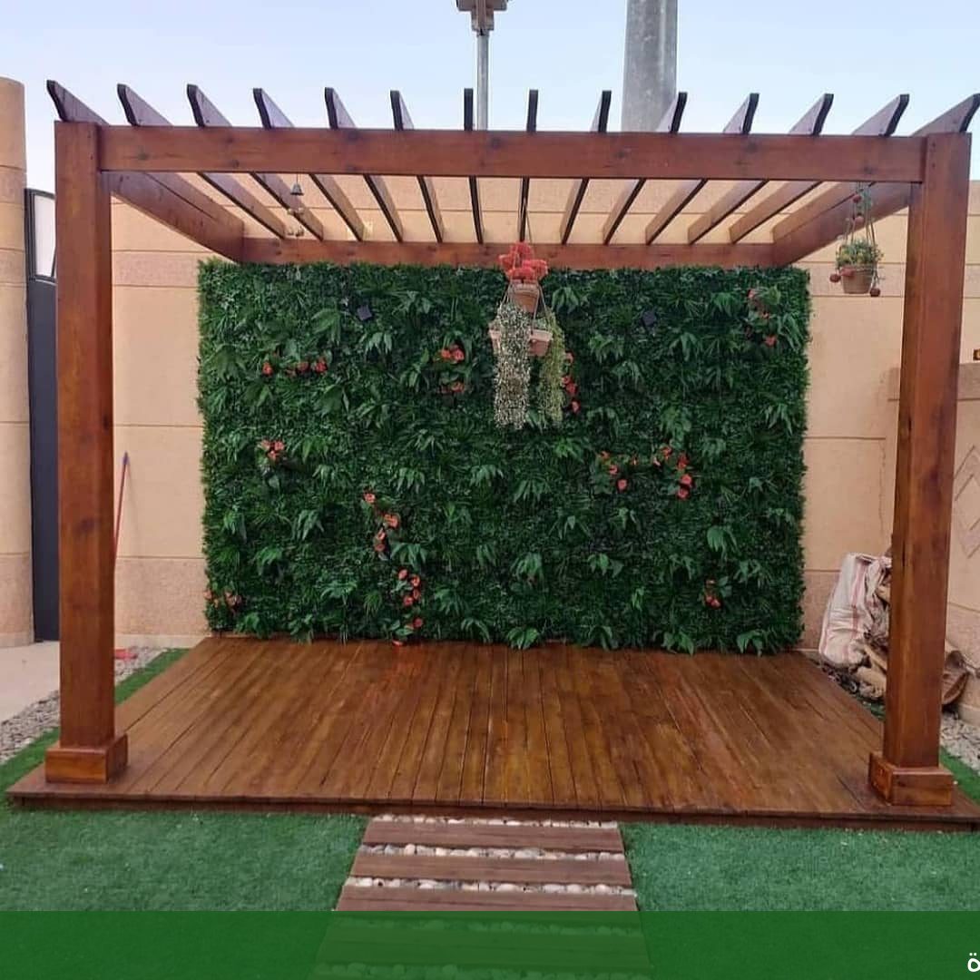 تنسيق حدائق تركيب عشب صناعي - شركة الجمال لتنسيق الحدائق بجدة