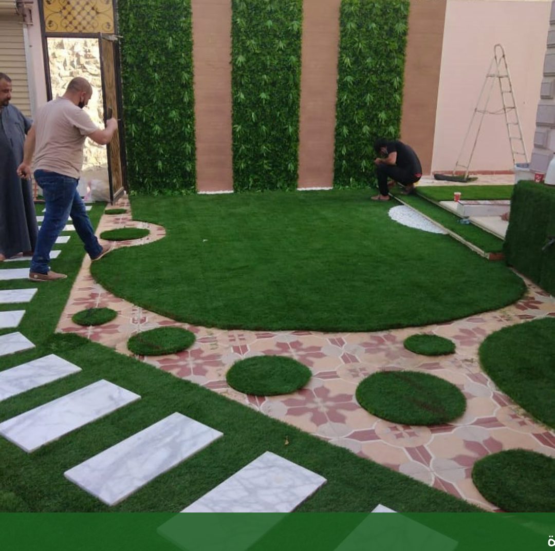 تصميم مظلات حدائق بجدة عمل - شركة الجمال لتنسيق الحدائق بجدة