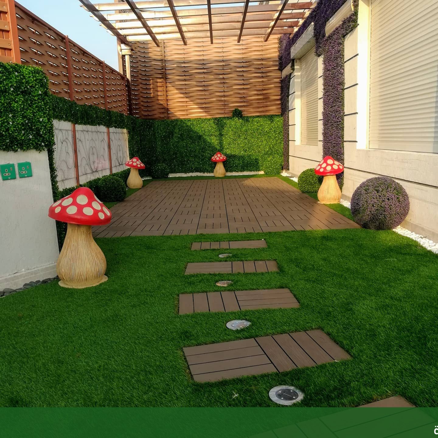 معلم تصاميم مميزة للحدائق المنزلية - شركة الجمال لتنسيق الحدائق بجدة