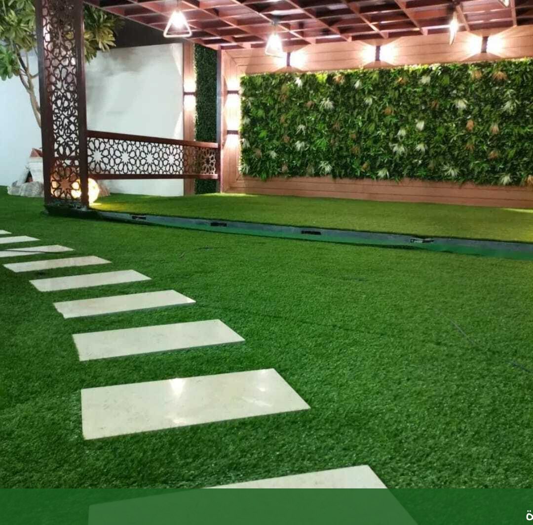 تصميم حديقة صناعي بجدة عمل - شركة الجمال لتنسيق الحدائق بجدة