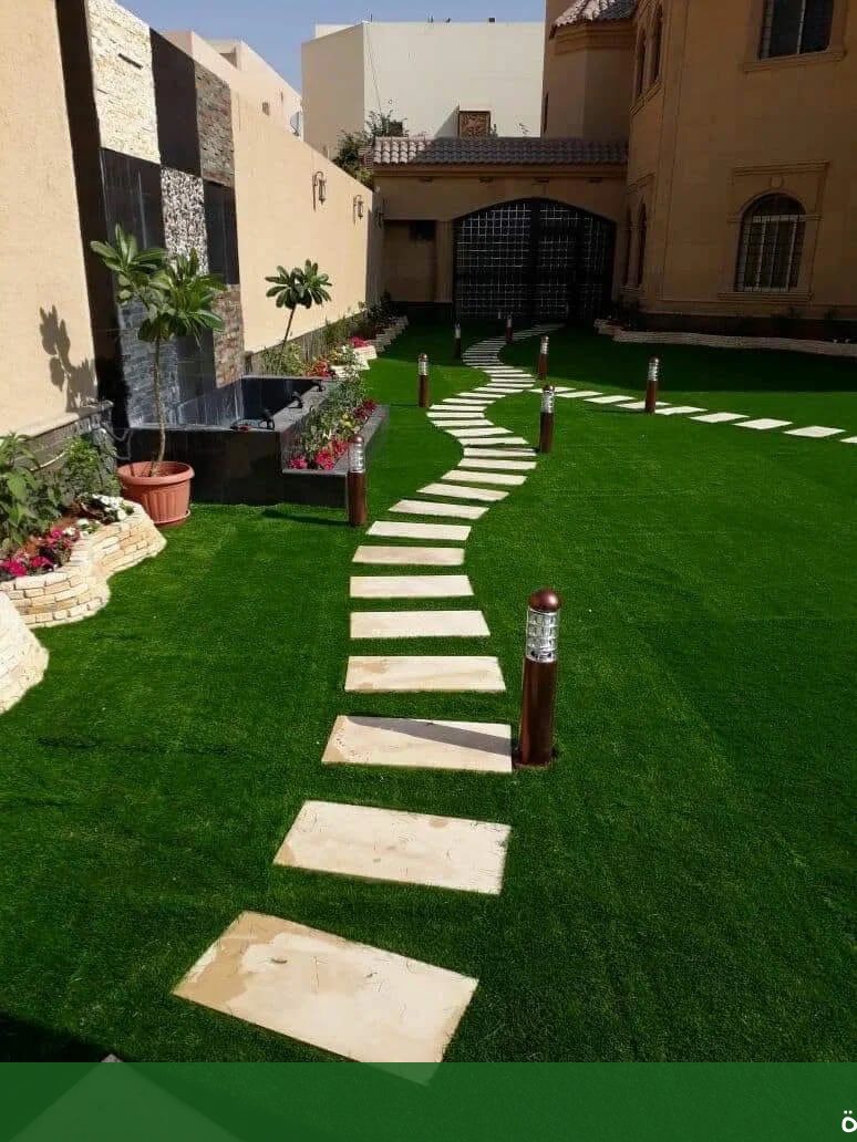 أشكال حدائق فلل بجدة تصميم - شركة الجمال لتنسيق الحدائق بجدة