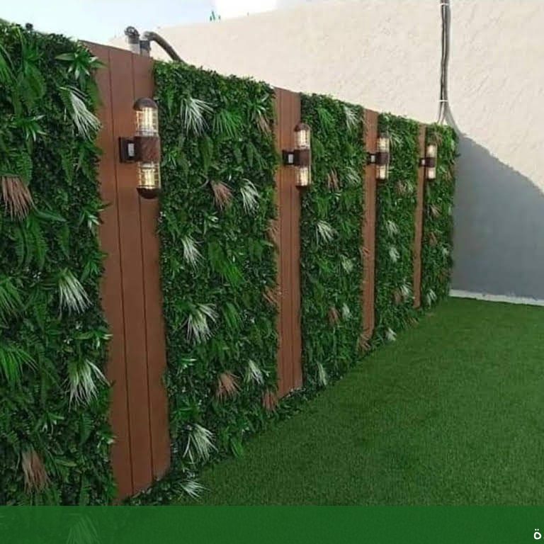 تصميم مظلات وجلسات حدائق خارجية - شركة الجمال لتنسيق الحدائق بجدة