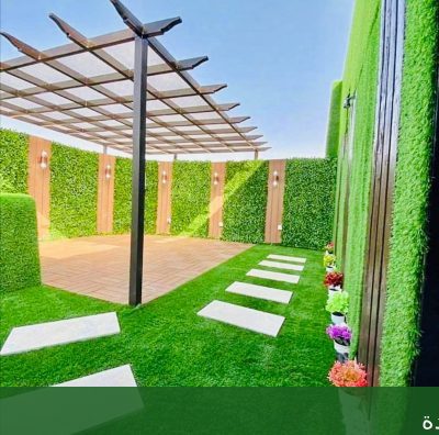 تنسيق حدائق الطايف تصميم شلالات - شركة الجمال لتنسيق الحدائق بجدة