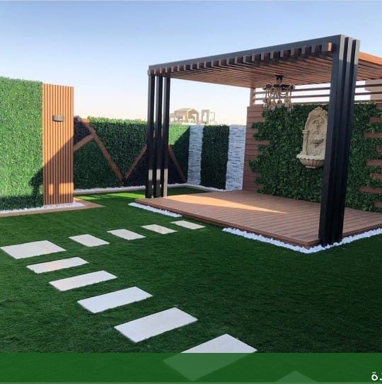 تصاميم مظلات حدائق منزلية في - شركة الجمال لتنسيق الحدائق بجدة