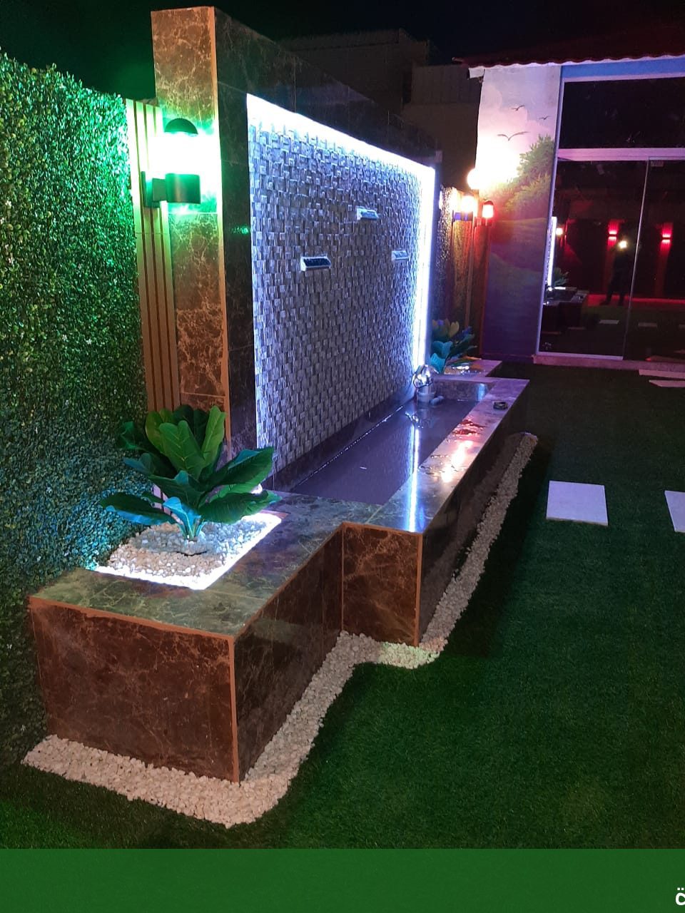 شركة تصميم مظلات وسواتر خشبية - شركة الجمال لتنسيق الحدائق بجدة