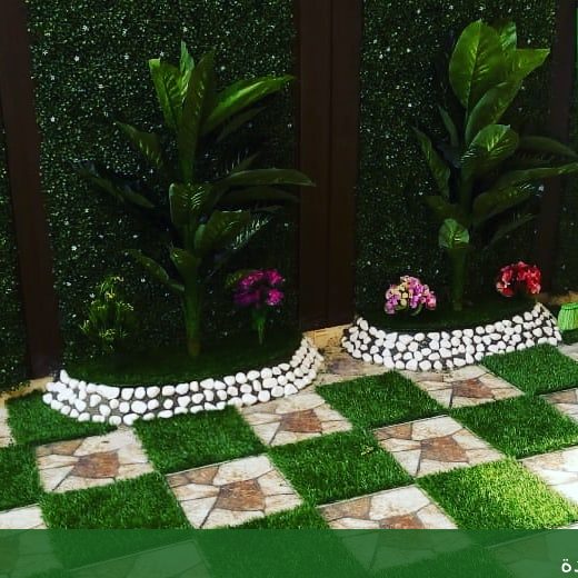 تنسيق حدائق تصميم ممرات منزلية - شركة الجمال لتنسيق الحدائق بجدة