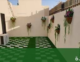 تنسيق حدائق الأستراحات – تصميم - شركة الجمال لتنسيق الحدائق بجدة