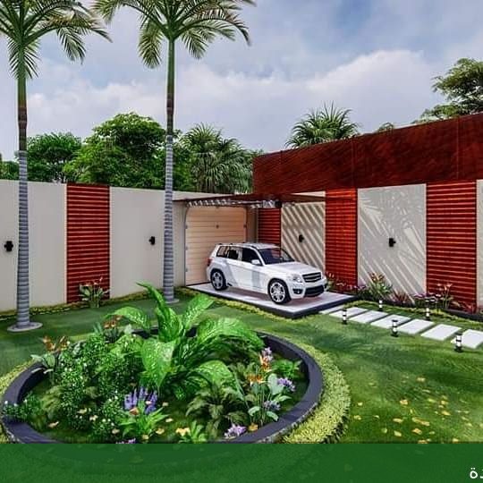 تصاميم شلالات جدارية للفلل والحدائق - شركة الجمال لتنسيق الحدائق بجدة