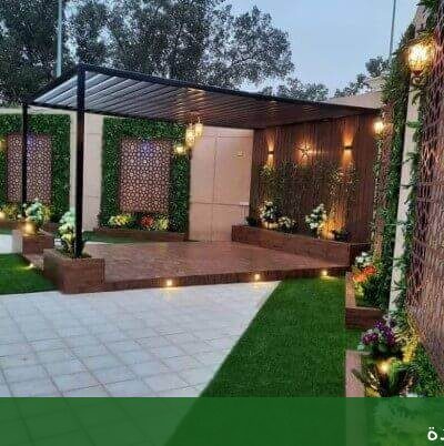 افضل منسق تنسيق الحدائق المنزلية - شركة الجمال لتنسيق الحدائق بجدة