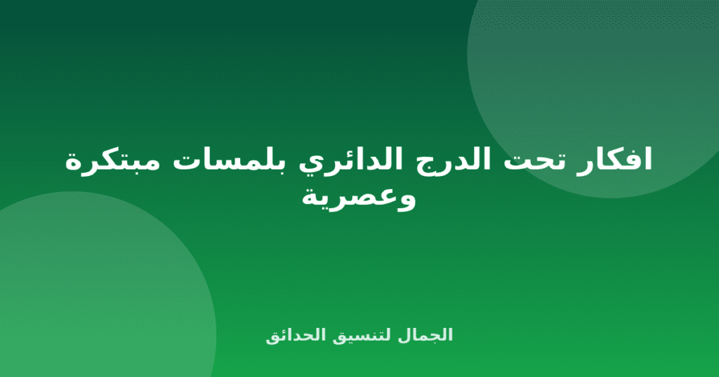 افكار تحت الدرج الدائري بلمسات مبتكرة وعصرية